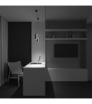 Maytoni Efir Lampa Wisząca Minimalistyczna LED 25W 2180lm 3000K Złoty Mat P089PL-25W3K-MG Maytoni Efir Lampa Wisząca Minimalistyczna LED 25W 2180lm 3000K Złoty Mat P089PL-25W3K-MG