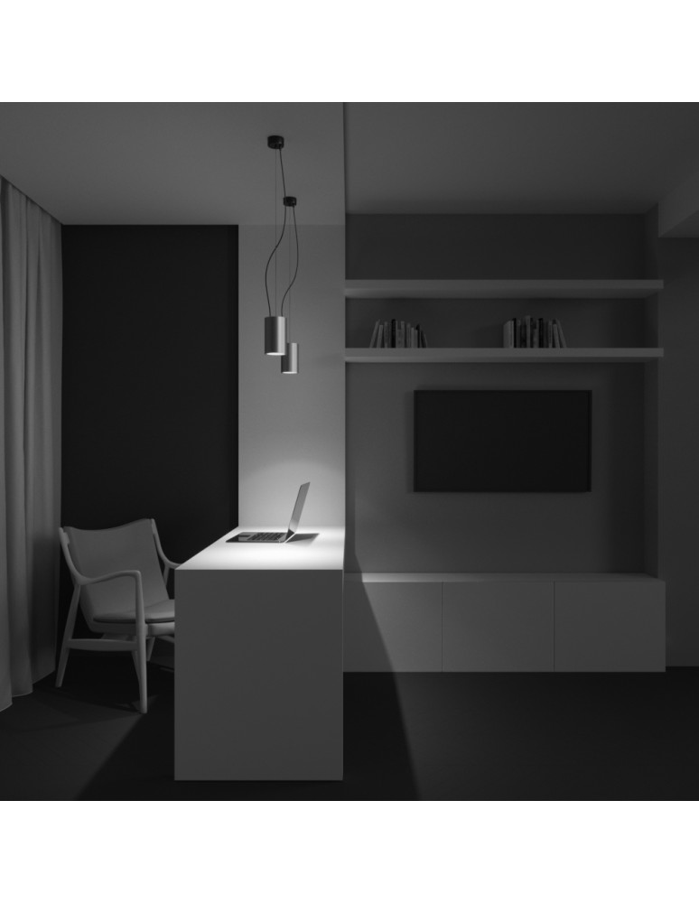 Maytoni Efir Lampa Wisząca Minimalistyczna LED 25W 2180lm 3000K Złoty Mat P089PL-25W3K-MG Maytoni Efir Lampa Wisząca Minimalistyczna LED 25W 2180lm 3000K Złoty Mat P089PL-25W3K-MG