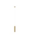 Maytoni Focus Lampa Wisząca Minimalistyczna 1xGU10 10W Złoty Mat P075PL-01MG