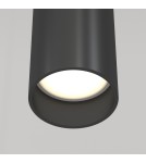 Lampy wiszące pojedyncze - Maytoni Focus Lampa Wisząca Minimalistyczna 1xGU10 10W Black P075PL-01B - product 3