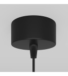 Lampy wiszące pojedyncze - Maytoni Focus Lampa Wisząca Minimalistyczna 1xGU10 10W Black P075PL-01B - product 5