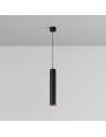 Maytoni Focus LED Lampa Wisząca Tuba LED 12W 900lm 3000K Black P072PL-L12B3K-1 Maytoni Focus LED Lampa Wisząca Tuba LED 12W 900lm 3000K Black P072PL-L12B3K-1