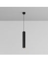 Maytoni Focus LED Lampa Wisząca Tuba LED 12W 1000lm 4000K Black P072PL-L12B4K-1 Maytoni Focus LED Lampa Wisząca Tuba LED 12W 1000lm 4000K Black P072PL-L12B4K-1