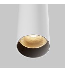 Maytoni Focus LED Lampa Wisząca Tuba LED 12W 1000lm 3000K Biały P072PL-L12W3K-1 Maytoni Focus LED Lampa Wisząca Tuba LED 12W 1000lm 3000K Biały P072PL-L12W3K-1
