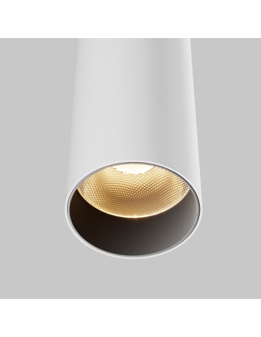 Maytoni Focus LED Lampa Wisząca Tuba LED 12W 1000lm 3000K Biały P072PL-L12W3K-1 - produkt 2