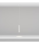 Maytoni Focus LED Lampa Wisząca Tuba LED 12W 1000lm 3000K Biały P072PL-L12W3K-1 Maytoni Focus LED Lampa Wisząca Tuba LED 12W 1000lm 3000K Biały P072PL-L12W3K-1