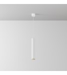 Maytoni Focus LED Lampa Wisząca Tuba LED 12W 1000lm 3000K Biały P072PL-L12W3K-1 Maytoni Focus LED Lampa Wisząca Tuba LED 12W 1000lm 3000K Biały P072PL-L12W3K-1