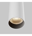 Maytoni Focus LED Lampa Wisząca Tuba LED 12W 1050lm 4000K Biały P072PL-L12W4K-1 Maytoni Focus LED Lampa Wisząca Tuba LED 12W 1050lm 4000K Biały P072PL-L12W4K-1
