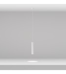 Maytoni Focus LED Lampa Wisząca Tuba LED 12W 1050lm 4000K Biały P072PL-L12W4K-1 Maytoni Focus LED Lampa Wisząca Tuba LED 12W 1050lm 4000K Biały P072PL-L12W4K-1