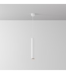 Maytoni Focus LED Lampa Wisząca Tuba LED 12W 1050lm 4000K Biały P072PL-L12W4K-1 Maytoni Focus LED Lampa Wisząca Tuba LED 12W 1050lm 4000K Biały P072PL-L12W4K-1