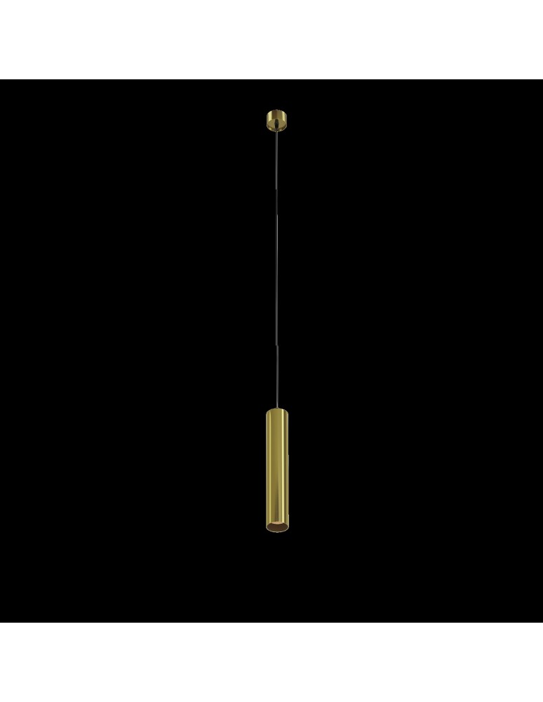 Maytoni Focus LED Lampa Wisząca Tuba LED 12W 1000lm 3000K Mosiądz P072PL-L12W3K-BS Maytoni Focus LED Lampa Wisząca Tuba LED 12W 1000lm 3000K Mosiądz P072PL-L12W3K-BS