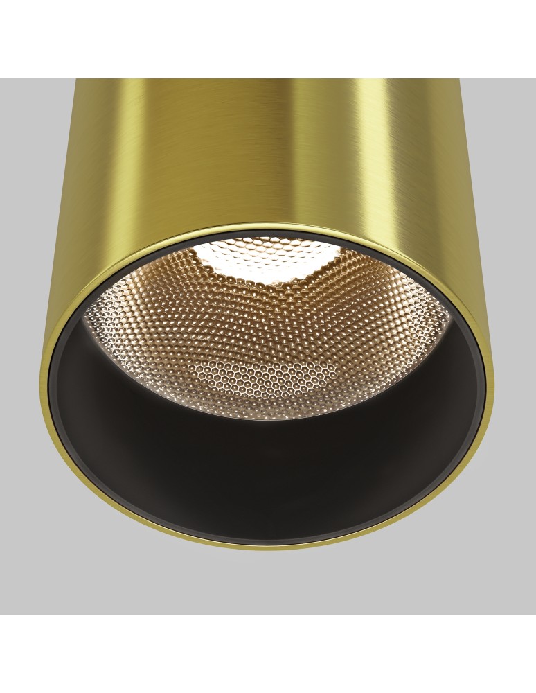 Maytoni Focus LED Lampa Wisząca Tuba LED 12W 1000lm 3000K Mosiądz P072PL-L12W3K-BS Maytoni Focus LED Lampa Wisząca Tuba LED 12W 1000lm 3000K Mosiądz P072PL-L12W3K-BS