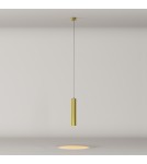 Maytoni Focus LED Lampa Wisząca Tuba LED 12W 1000lm 3000K Mosiądz P072PL-L12W3K-BS Maytoni Focus LED Lampa Wisząca Tuba LED 12W 1000lm 3000K Mosiądz P072PL-L12W3K-BS