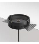 Maytoni Luna Lampa Wisząca Kula LED 5W 300lm 3000K Czarny, Biały P039PL-5W3K-10INS-B Maytoni Luna Lampa Wisząca Kula LED 5W 300lm 3000K Czarny, Biały P039PL-5W3K-10INS-B