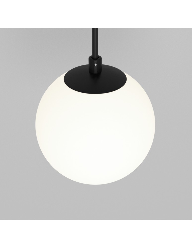 Maytoni Luna Lampa Wisząca Kula LED 5W 330lm 4000K Czarny, Biały P039PL-5W4K-10INS-B Maytoni Luna Lampa Wisząca Kula LED 5W 330lm 4000K Czarny, Biały P039PL-5W4K-10INS-B