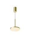 Maytoni Plato Lampa Wisząca LED 12W 760lm 3000K Mosiądz P076PL-L12W3K-BS