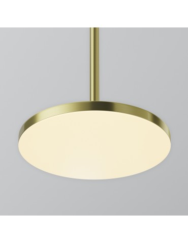 Maytoni Plato Lampa Wisząca LED 12W 760lm 3000K Mosiądz P076PL-L12W3K-BS - produkt 2