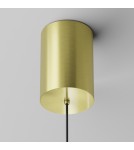 Lampy wiszące pojedyncze - Maytoni Plato Lampa Wisząca LED 12W 760lm 3000K Mosiądz P076PL-L12W3K-BS - product 5