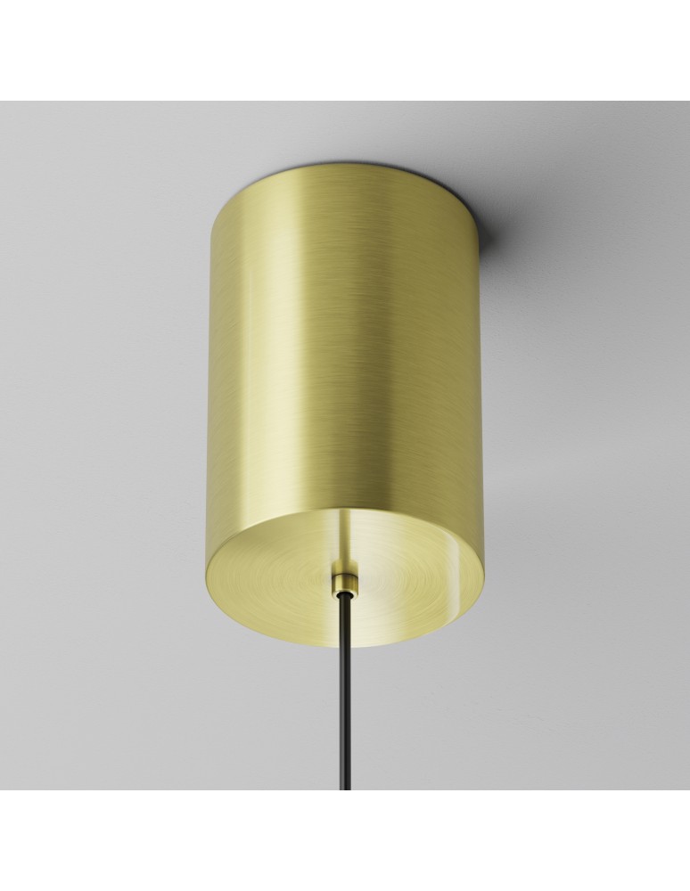 Maytoni Plato Lampa Wisząca LED 12W 760lm 3000K Mosiądz P076PL-L12W3K-BS
