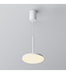 Maytoni Plato Lampa Wisząca LED 12W 790lm 3000K Biały P076PL-L12W3K-W Maytoni Plato Lampa Wisząca LED 12W 790lm 3000K Biały P076PL-L12W3K-W