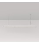 Lampy wiszące nad wyspę - Maytoni Points Lampa Wisząca Pozioma LED 40W 3400lm 4000K Biały P050PL-L40W4K - product 3