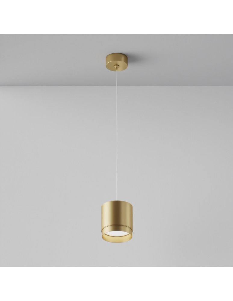 Maytoni Polar Lampa Wisząca 1xGX53 15W Złoty Mat P088PL-GX53-MG Maytoni Polar Lampa Wisząca 1xGX53 15W Złoty Mat P088PL-GX53-MG