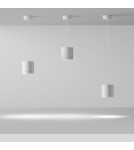 Maytoni Polar Lampa Wisząca 1xGX53 15W Biały P088PL-GX53-W Maytoni Polar Lampa Wisząca 1xGX53 15W Biały P088PL-GX53-W