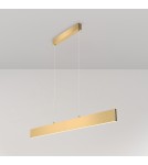 Maytoni Step Lampa Wisząca Pozioma LED 30W 1400lm 4000K Złoty P010PL-L30G4K Maytoni Step Lampa Wisząca Pozioma LED 30W 1400lm 4000K Złoty P010PL-L30G4K