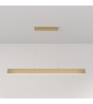 Maytoni Step Lampa Wisząca Pozioma LED 30W 1400lm 4000K Złoty P010PL-L30G4K Maytoni Step Lampa Wisząca Pozioma LED 30W 1400lm 4000K Złoty P010PL-L30G4K