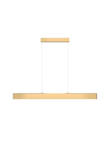 Maytoni Step Lampa Wisząca Pozioma LED 30W 1400lm 3000K Złoty P010PL-L30G3K