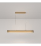 Maytoni Step Lampa Wisząca Pozioma LED 23W 1200lm 4000K Złoty P010PL-L23G4K Maytoni Step Lampa Wisząca Pozioma LED 23W 1200lm 4000K Złoty P010PL-L23G4K