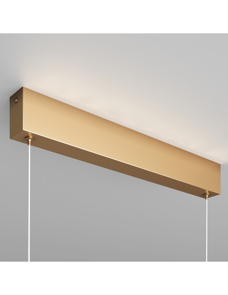 Maytoni Step Lampa Wisząca Pozioma LED 23W 1200lm 4000K Złoty P010PL-L23G4K Maytoni Step Lampa Wisząca Pozioma LED 23W 1200lm 4000K Złoty P010PL-L23G4K