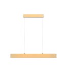Maytoni Step Lampa Wisząca Pozioma LED 23W 1100lm 3000K Złoty P010PL-L23G3K Maytoni Step Lampa Wisząca Pozioma LED 23W 1100lm 3000K Złoty P010PL-L23G3K