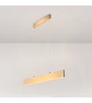 Maytoni Step Lampa Wisząca Pozioma LED 23W 1100lm 3000K Złoty P010PL-L23G3K Maytoni Step Lampa Wisząca Pozioma LED 23W 1100lm 3000K Złoty P010PL-L23G3K