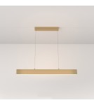 Maytoni Step Lampa Wisząca Pozioma LED 23W 1100lm 3000K Złoty P010PL-L23G3K Maytoni Step Lampa Wisząca Pozioma LED 23W 1100lm 3000K Złoty P010PL-L23G3K