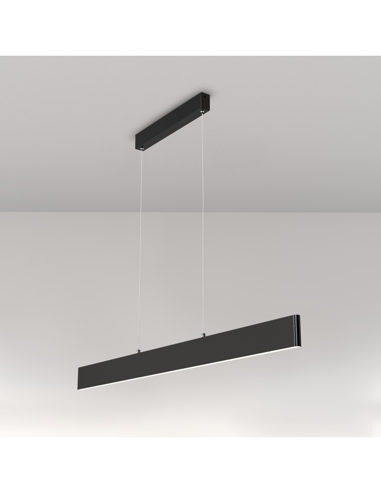 Maytoni Step Lampa Wisząca Pozioma LED 30W 900lm 4000K Black P010PL-L30B4K Maytoni Step Lampa Wisząca Pozioma LED 30W 900lm 4000K Black P010PL-L30B4K