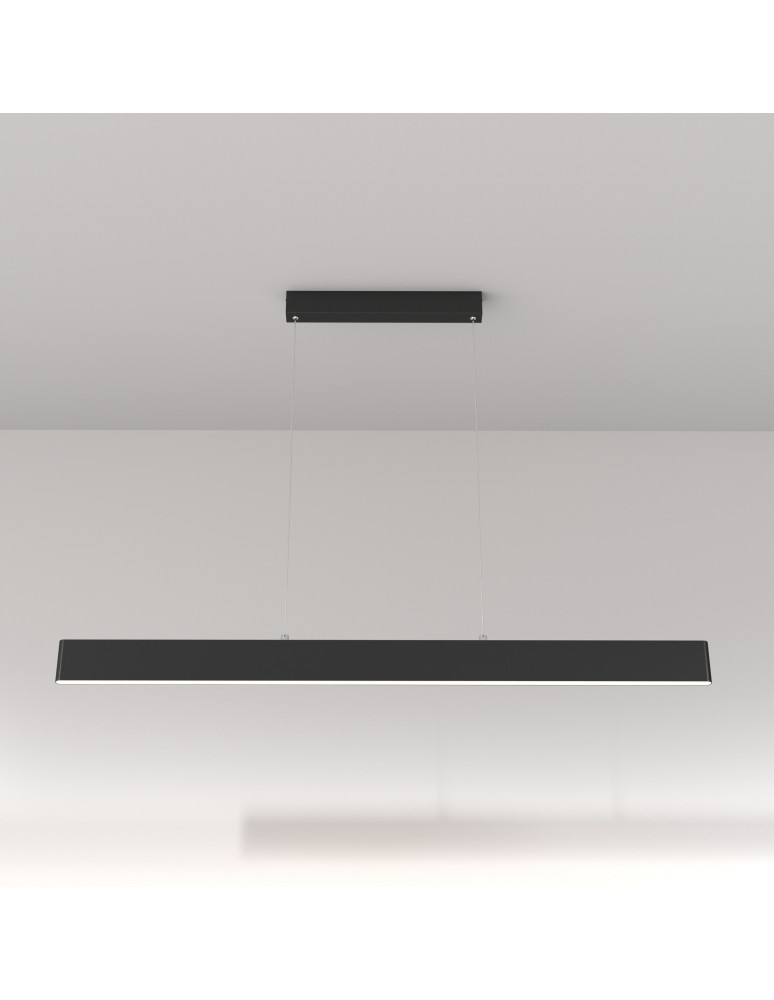 Maytoni Step Lampa Wisząca Pozioma LED 30W 900lm 4000K Black P010PL-L30B4K Maytoni Step Lampa Wisząca Pozioma LED 30W 900lm 4000K Black P010PL-L30B4K