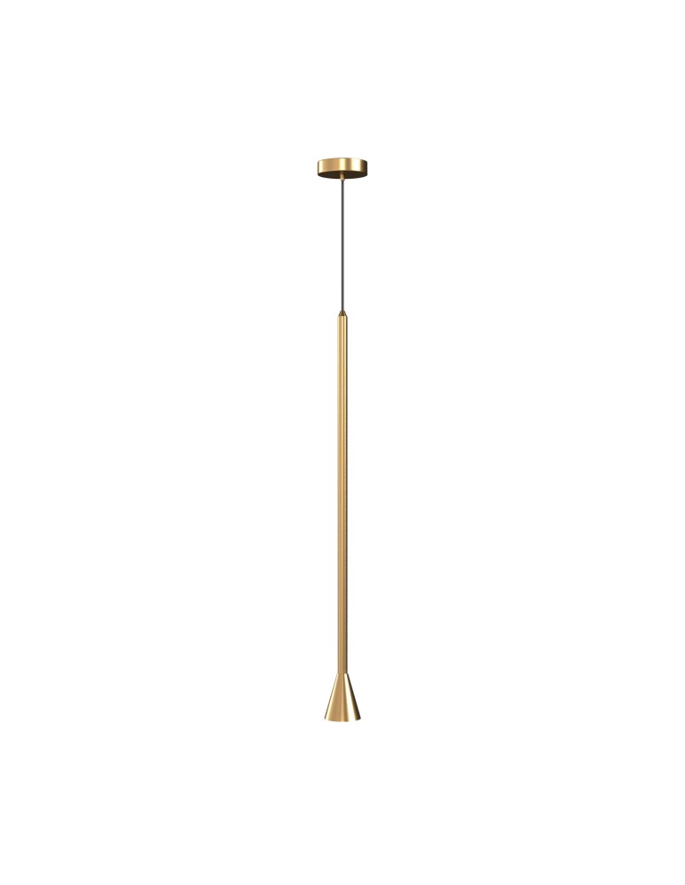 Maytoni Arrow Lampa Wisząca 1xGU10 40W Złoty P064PL-01G