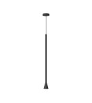 Lampy wiszące pojedyncze - Maytoni Arrow Lampa Wisząca 1xGU10 40W Black P064PL-01B - product 1