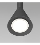 Lampy wiszące pojedyncze - Maytoni Arrow Lampa Wisząca 1xGU10 40W Black P064PL-01B - product 3