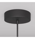 Lampy wiszące pojedyncze - Maytoni Arrow Lampa Wisząca 1xGU10 40W Black P064PL-01B - product 5