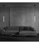 Lampy wiszące pojedyncze - Maytoni Ray Lampa Wisząca LED 10W 880lm 3000K Black P022PL-L10B - product 5