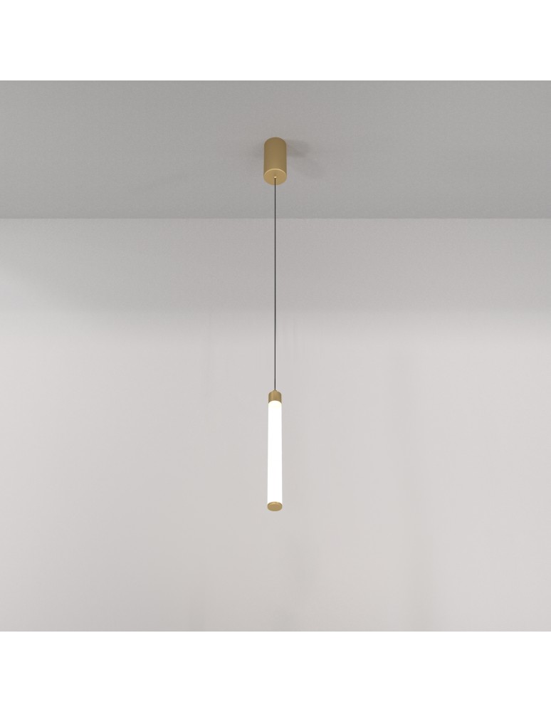 Maytoni Ray Lampa Wisząca LED 10W 1000lm 3000K Złoty P022PL-L10MG3K Maytoni Ray Lampa Wisząca LED 10W 1000lm 3000K Złoty P022PL-L10MG3K
