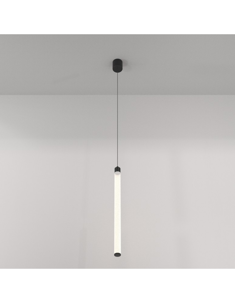 Maytoni Ray Lampa Wisząca LED 20W 2020lm 3000K Black P022PL-L20B3K