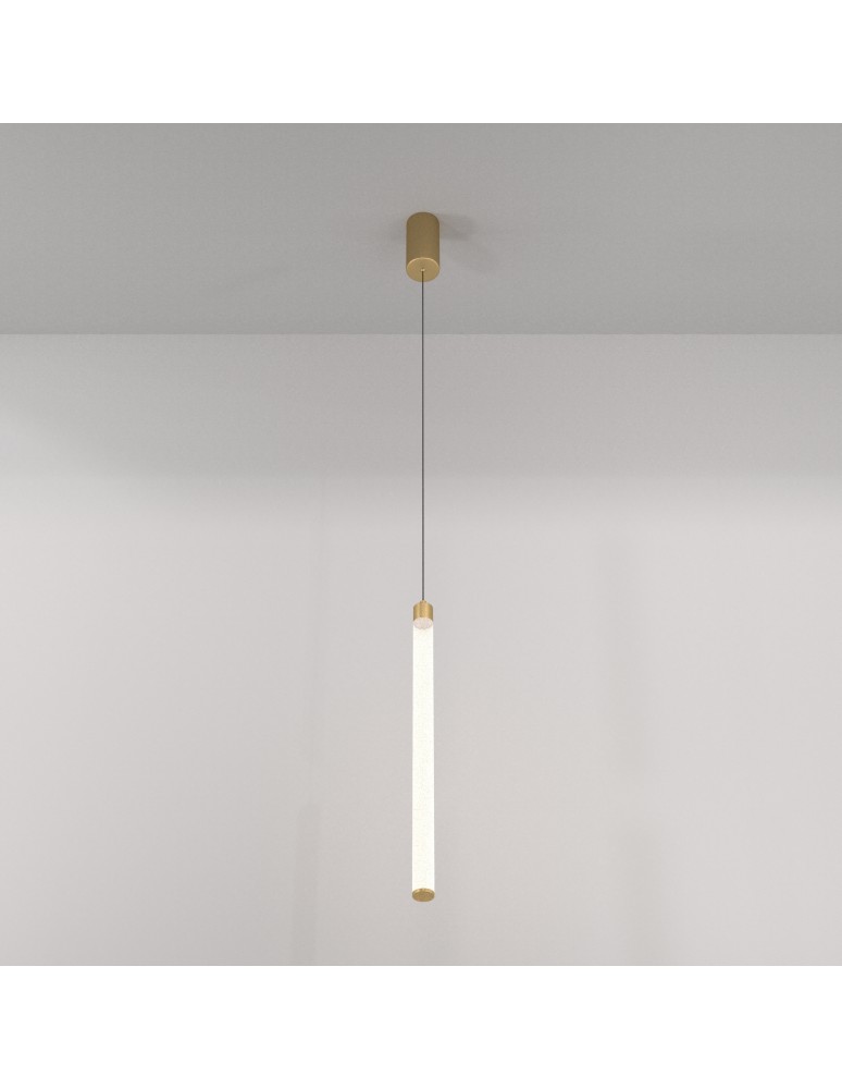 Maytoni Ray Lampa Wisząca LED 20W 2120lm 3000K Złoty P022PL-L20G3K Maytoni Ray Lampa Wisząca LED 20W 2120lm 3000K Złoty P022PL-L20G3K