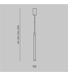 Maytoni Ray Lampa Wisząca LED 20W 2180lm 3000K Biały P022PL-L20W3K Maytoni Ray Lampa Wisząca LED 20W 2180lm 3000K Biały P022PL-L20W3K