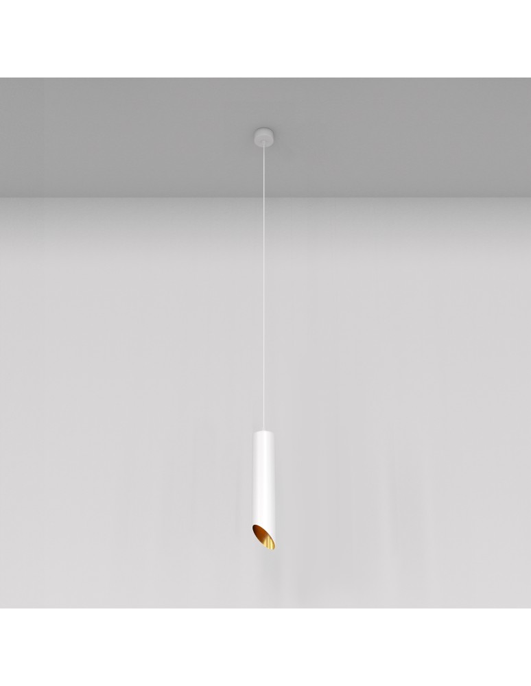 Maytoni Lipari Lampa Wisząca 1xGU10 12W Biały, Złoty P044PL-01-30GU10-W Maytoni Lipari Lampa Wisząca 1xGU10 12W Biały, Złoty P044PL-01-30GU10-W
