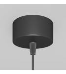Lampy wiszące pojedyncze - Maytoni Lipari Lampa Wisząca 1xGU10 12W Czarny, Złoty P044PL-01-30GU10-B - product 3