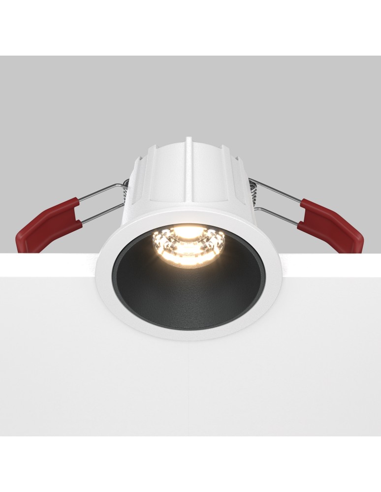 Maytoni Alfa LED Podtynkowa LED 10W 450lm 3000K Biały, Czarny DL043-01-10W3K-D-RD-WB Maytoni Alfa LED Podtynkowa LED 10W 450lm 3000K Biały, Czarny DL043-01-10W3K-D-RD-WB
