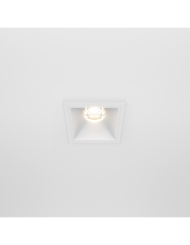 Maytoni Alfa LED Podtynkowa LED 10W 500lm 3000K Biały DL043-01-10W3K-D-SQ-W Maytoni Alfa LED Podtynkowa LED 10W 500lm 3000K Biały DL043-01-10W3K-D-SQ-W